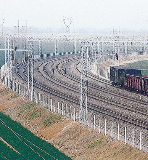 電子化鐵路網(wǎng)支柱